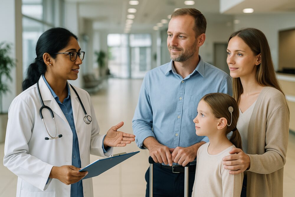 Cochlear implant in India for International Patients - Cochlear implant in India for international patients support by Meddy Tourism for India & UAE