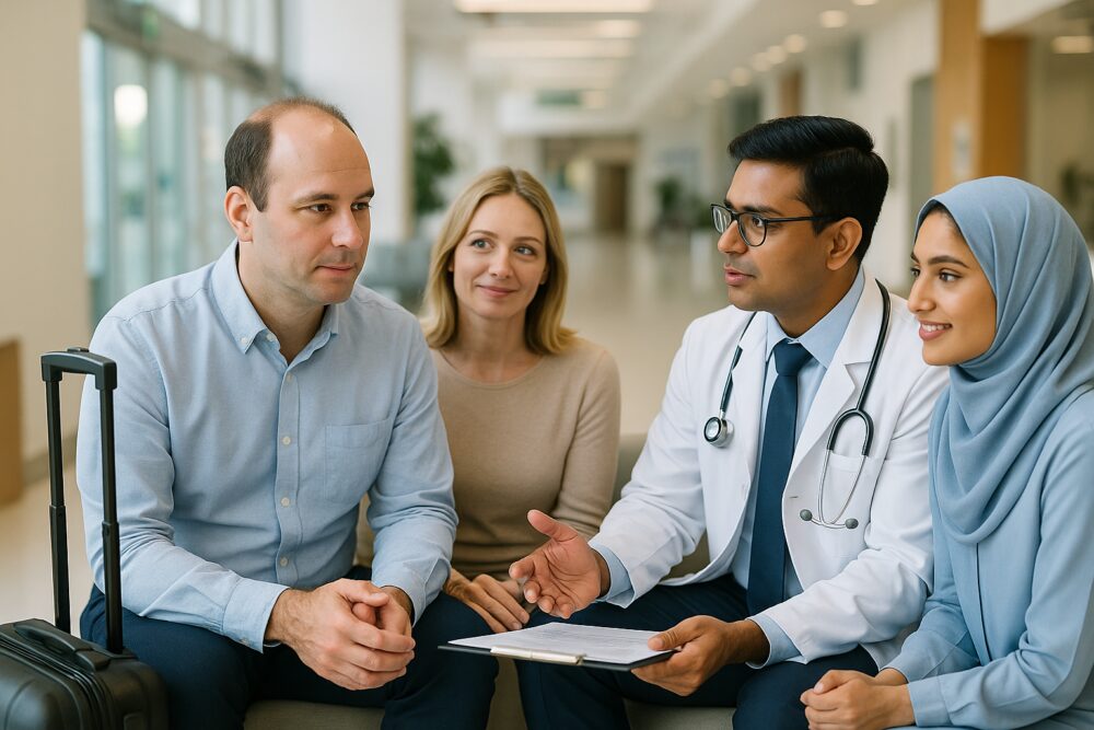 Hair transplant in India for International Patients - Hair transplant in India for international patients support by Meddy Tourism for India & UAE