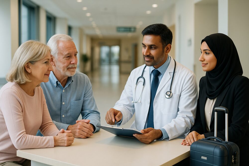 Knee Replacement Cost in India for International Patients - knee replacement cost in India support by Meddy Tourism for India & UAE