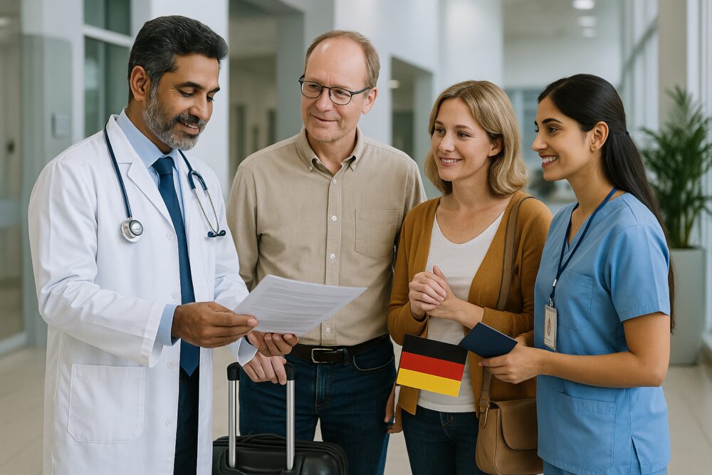Medical Tourism to India from Germany - medical treatment in India from Germany support by Meddy Tourism for India & UAE