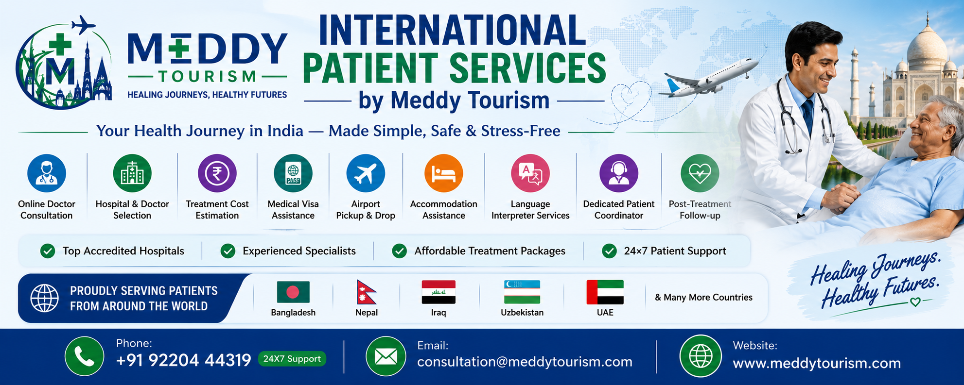 International Patient Services by Meddy Tourism