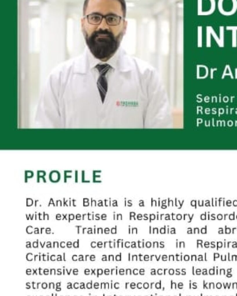 Dr Ankit Bhatia doctor profile