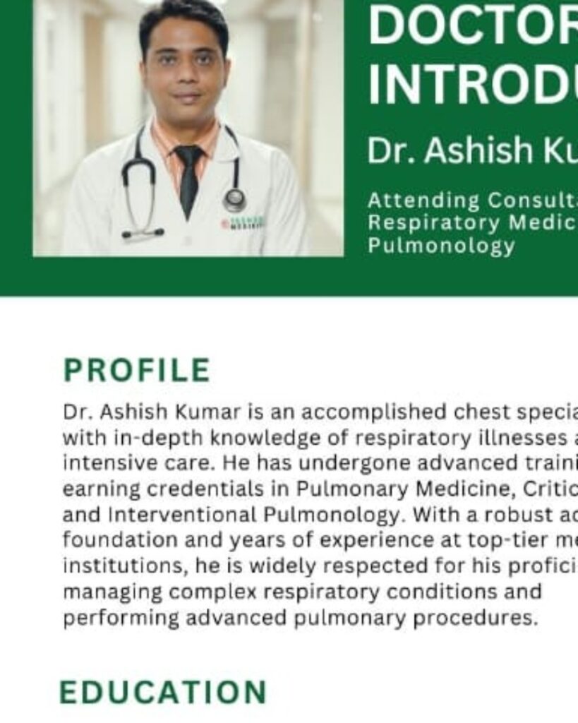 Dr. Ashish Kumar doctor profile