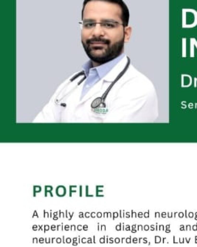 Dr. Luv Bansal doctor profile