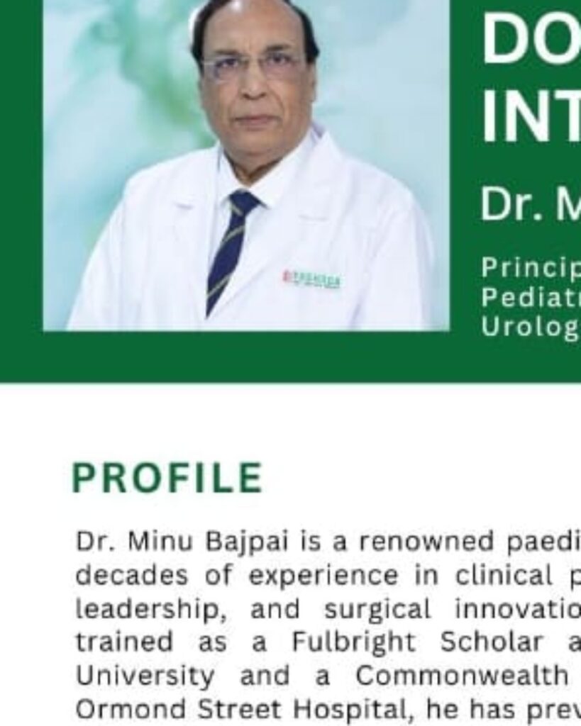 Dr. Minu Bajpai doctor profile