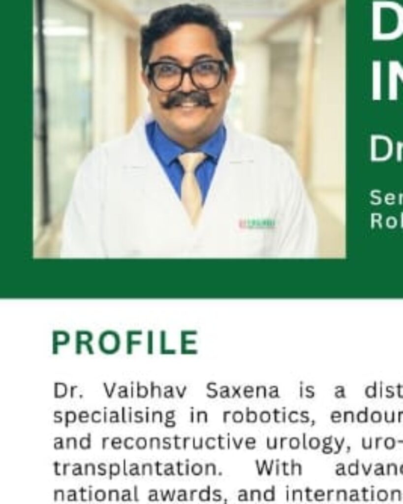 Dr. Vaibhav Saxena doctor profile