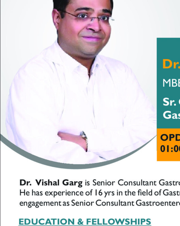 Dr. Vishal Garg Gastroenterologist